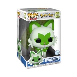 Funko Pop Pokémon Sprigatito Green and White Figure (BIG)